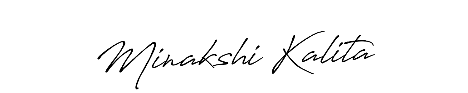 The best way (Antro_Vectra_Bolder) to make a short signature is to pick only two or three words in your name. The name Minakshi Kalita include a total of six letters. For converting this name. Minakshi Kalita signature style 7 images and pictures png