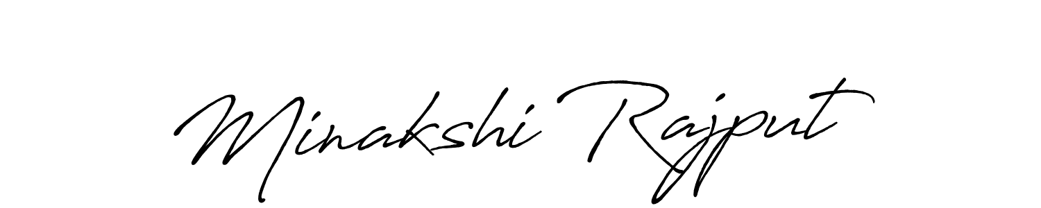 Use a signature maker to create a handwritten signature online. With this signature software, you can design (Antro_Vectra_Bolder) your own signature for name Minakshi Rajput. Minakshi Rajput signature style 7 images and pictures png