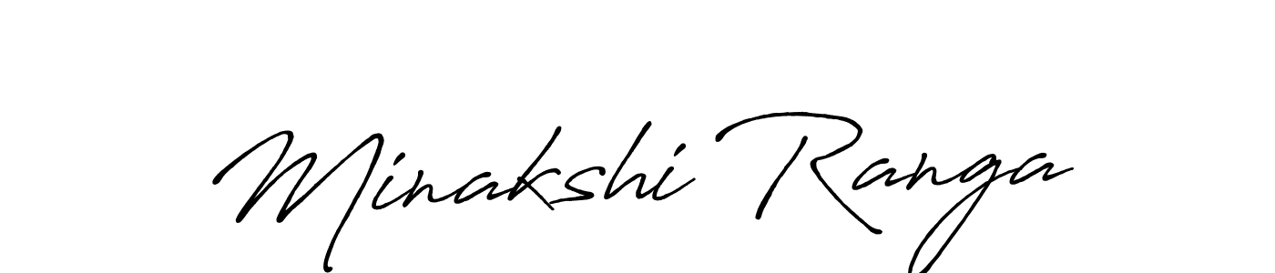 Minakshi Ranga stylish signature style. Best Handwritten Sign (Antro_Vectra_Bolder) for my name. Handwritten Signature Collection Ideas for my name Minakshi Ranga. Minakshi Ranga signature style 7 images and pictures png