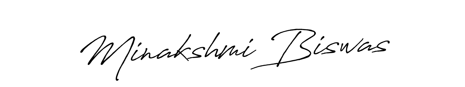 It looks lik you need a new signature style for name Minakshmi Biswas. Design unique handwritten (Antro_Vectra_Bolder) signature with our free signature maker in just a few clicks. Minakshmi Biswas signature style 7 images and pictures png