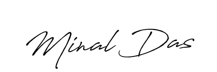 You can use this online signature creator to create a handwritten signature for the name Minal Das. This is the best online autograph maker. Minal Das signature style 7 images and pictures png