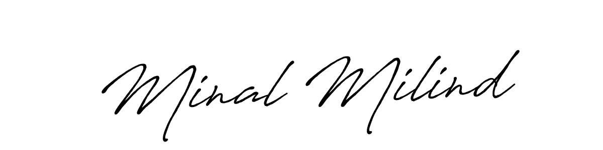 Here are the top 10 professional signature styles for the name Minal Milind. These are the best autograph styles you can use for your name. Minal Milind signature style 7 images and pictures png