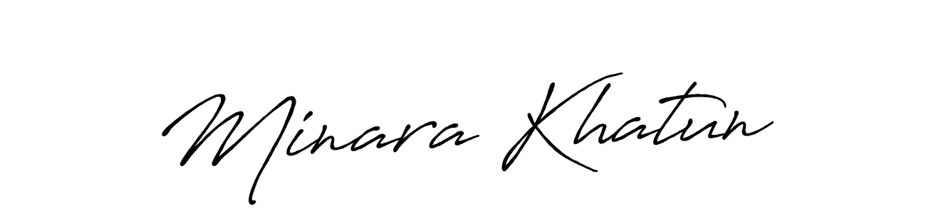 Also You can easily find your signature by using the search form. We will create Minara Khatun name handwritten signature images for you free of cost using Antro_Vectra_Bolder sign style. Minara Khatun signature style 7 images and pictures png