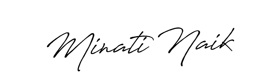 Also You can easily find your signature by using the search form. We will create Minati Naik name handwritten signature images for you free of cost using Antro_Vectra_Bolder sign style. Minati Naik signature style 7 images and pictures png