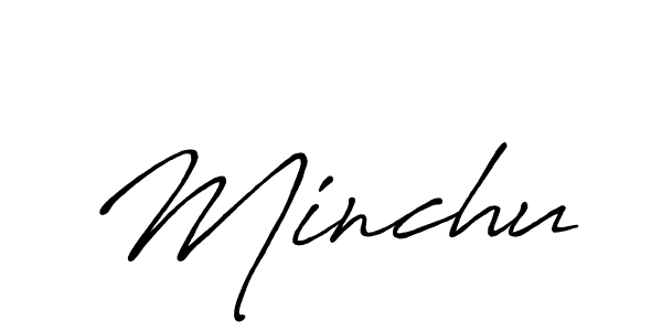 Antro_Vectra_Bolder is a professional signature style that is perfect for those who want to add a touch of class to their signature. It is also a great choice for those who want to make their signature more unique. Get Minchu name to fancy signature for free. Minchu signature style 7 images and pictures png