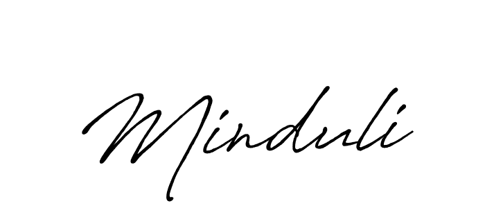 if you are searching for the best signature style for your name Minduli. so please give up your signature search. here we have designed multiple signature styles  using Antro_Vectra_Bolder. Minduli signature style 7 images and pictures png