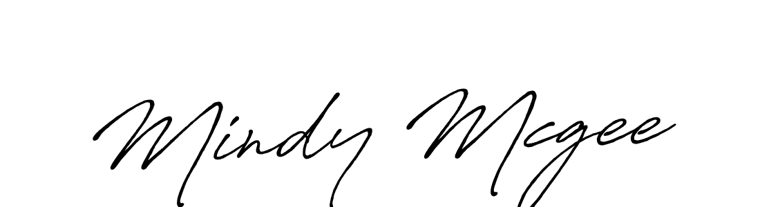 How to make Mindy Mcgee signature? Antro_Vectra_Bolder is a professional autograph style. Create handwritten signature for Mindy Mcgee name. Mindy Mcgee signature style 7 images and pictures png