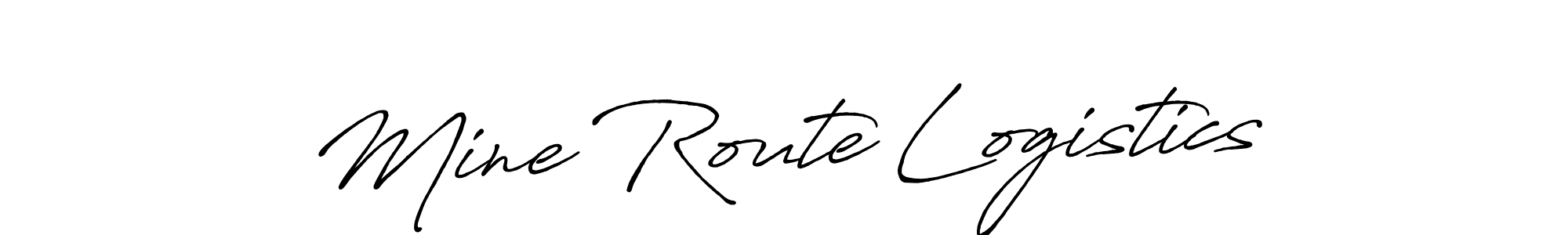 How to Draw Mine Route Logistics signature style? Antro_Vectra_Bolder is a latest design signature styles for name Mine Route Logistics. Mine Route Logistics signature style 7 images and pictures png