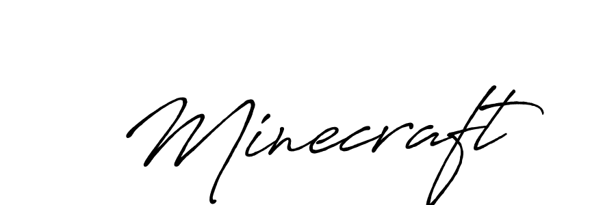 Similarly Antro_Vectra_Bolder is the best handwritten signature design. Signature creator online .You can use it as an online autograph creator for name Minecraft. Minecraft signature style 7 images and pictures png