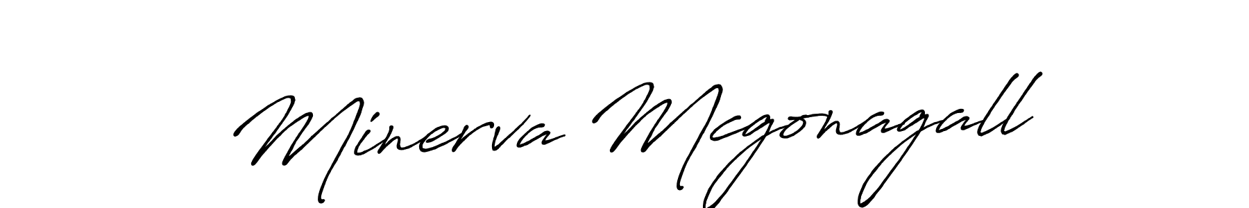 How to make Minerva Mcgonagall name signature. Use Antro_Vectra_Bolder style for creating short signs online. This is the latest handwritten sign. Minerva Mcgonagall signature style 7 images and pictures png