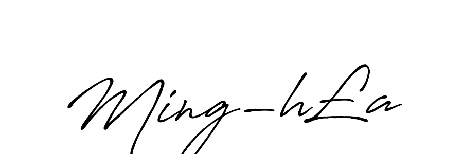 How to make Ming-h£a signature? Antro_Vectra_Bolder is a professional autograph style. Create handwritten signature for Ming-h£a name. Ming-h£a signature style 7 images and pictures png