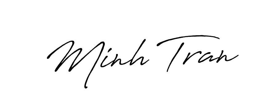Make a short Minh Tran signature style. Manage your documents anywhere anytime using Antro_Vectra_Bolder. Create and add eSignatures, submit forms, share and send files easily. Minh Tran signature style 7 images and pictures png