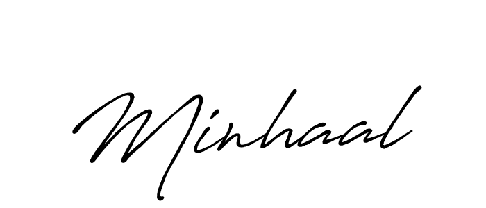 Antro_Vectra_Bolder is a professional signature style that is perfect for those who want to add a touch of class to their signature. It is also a great choice for those who want to make their signature more unique. Get Minhaal name to fancy signature for free. Minhaal signature style 7 images and pictures png