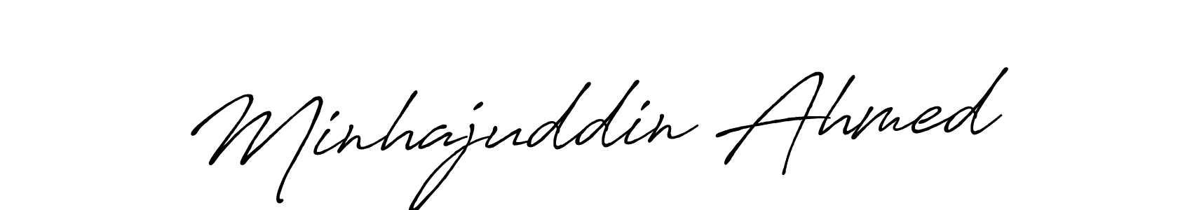 How to Draw Minhajuddin Ahmed signature style? Antro_Vectra_Bolder is a latest design signature styles for name Minhajuddin Ahmed. Minhajuddin Ahmed signature style 7 images and pictures png