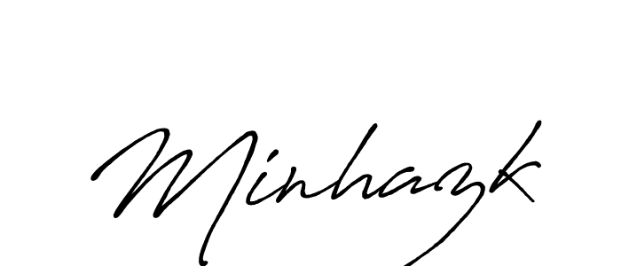 Make a beautiful signature design for name Minhazk. Use this online signature maker to create a handwritten signature for free. Minhazk signature style 7 images and pictures png