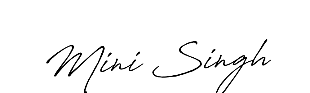 Here are the top 10 professional signature styles for the name Mini Singh. These are the best autograph styles you can use for your name. Mini Singh signature style 7 images and pictures png
