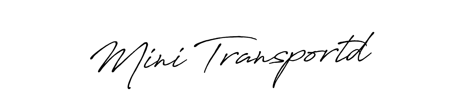 See photos of Mini Transportd official signature by Spectra . Check more albums & portfolios. Read reviews & check more about Antro_Vectra_Bolder font. Mini Transportd signature style 7 images and pictures png