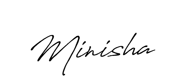 You should practise on your own different ways (Antro_Vectra_Bolder) to write your name (Minisha) in signature. don't let someone else do it for you. Minisha signature style 7 images and pictures png