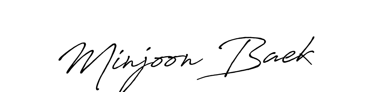 Here are the top 10 professional signature styles for the name Minjoon Baek. These are the best autograph styles you can use for your name. Minjoon Baek signature style 7 images and pictures png