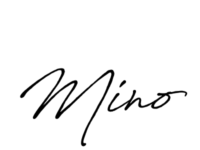 Make a beautiful signature design for name Mino. Use this online signature maker to create a handwritten signature for free. Mino signature style 7 images and pictures png