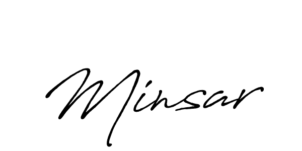 Best and Professional Signature Style for Minsar. Antro_Vectra_Bolder Best Signature Style Collection. Minsar signature style 7 images and pictures png