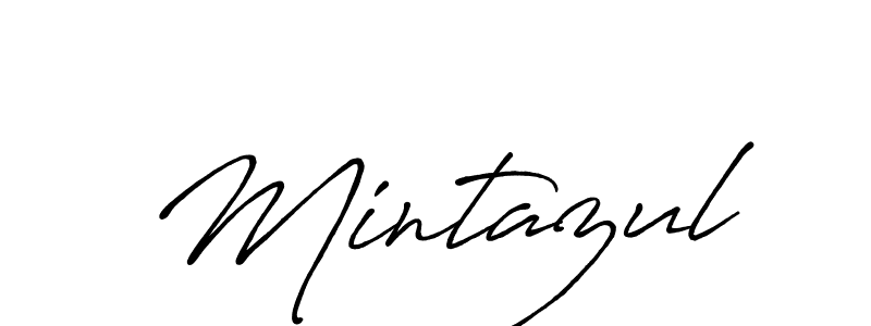 if you are searching for the best signature style for your name Mintazul. so please give up your signature search. here we have designed multiple signature styles  using Antro_Vectra_Bolder. Mintazul signature style 7 images and pictures png