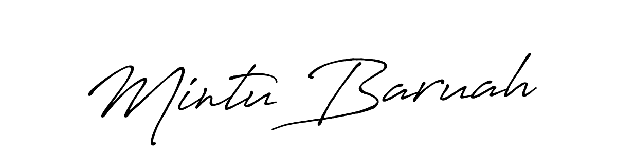 Make a short Mintu Baruah signature style. Manage your documents anywhere anytime using Antro_Vectra_Bolder. Create and add eSignatures, submit forms, share and send files easily. Mintu Baruah signature style 7 images and pictures png