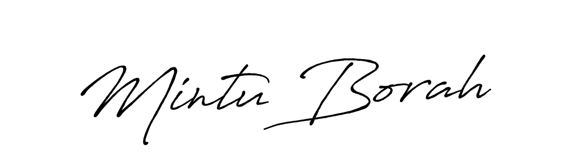 Similarly Antro_Vectra_Bolder is the best handwritten signature design. Signature creator online .You can use it as an online autograph creator for name Mintu Borah. Mintu Borah signature style 7 images and pictures png