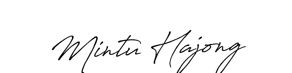 Once you've used our free online signature maker to create your best signature Antro_Vectra_Bolder style, it's time to enjoy all of the benefits that Mintu Hajong name signing documents. Mintu Hajong signature style 7 images and pictures png