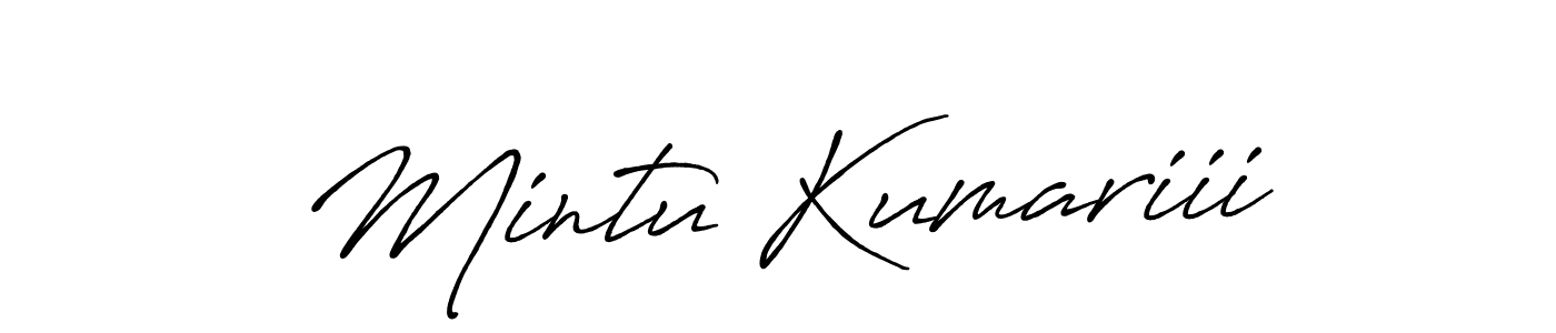 Here are the top 10 professional signature styles for the name Mintu Kumariii. These are the best autograph styles you can use for your name. Mintu Kumariii signature style 7 images and pictures png