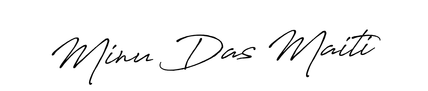 Make a beautiful signature design for name Minu Das Maiti. Use this online signature maker to create a handwritten signature for free. Minu Das Maiti signature style 7 images and pictures png