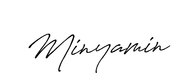 The best way (Antro_Vectra_Bolder) to make a short signature is to pick only two or three words in your name. The name Minyamin include a total of six letters. For converting this name. Minyamin signature style 7 images and pictures png