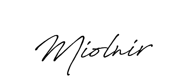 Make a beautiful signature design for name Miolnir. Use this online signature maker to create a handwritten signature for free. Miolnir signature style 7 images and pictures png