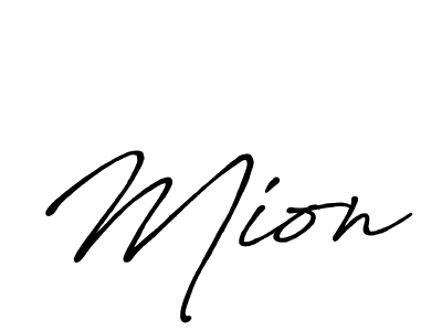 Once you've used our free online signature maker to create your best signature Antro_Vectra_Bolder style, it's time to enjoy all of the benefits that Mion name signing documents. Mion signature style 7 images and pictures png