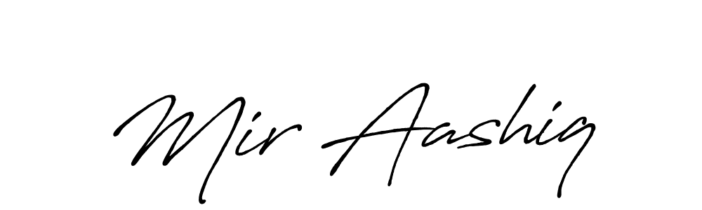 Similarly Antro_Vectra_Bolder is the best handwritten signature design. Signature creator online .You can use it as an online autograph creator for name Mir Aashiq. Mir Aashiq signature style 7 images and pictures png