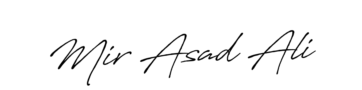 You can use this online signature creator to create a handwritten signature for the name Mir Asad Ali. This is the best online autograph maker. Mir Asad Ali signature style 7 images and pictures png