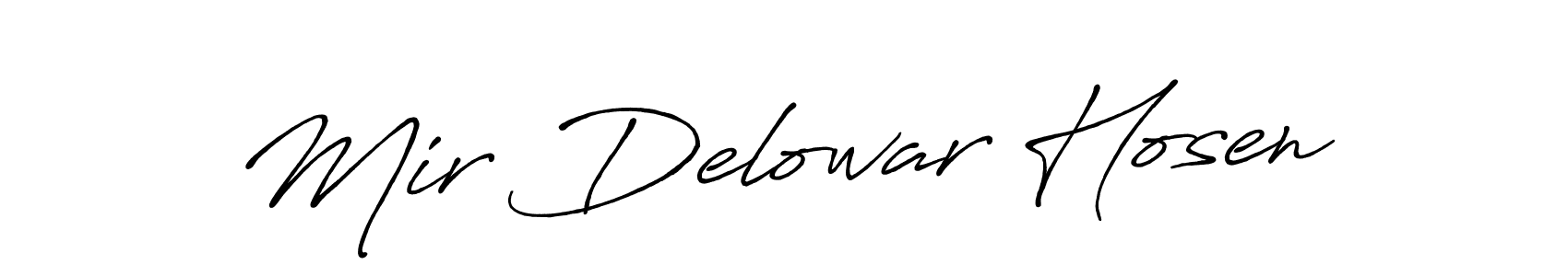 if you are searching for the best signature style for your name Mir Delowar Hosen. so please give up your signature search. here we have designed multiple signature styles  using Antro_Vectra_Bolder. Mir Delowar Hosen signature style 7 images and pictures png