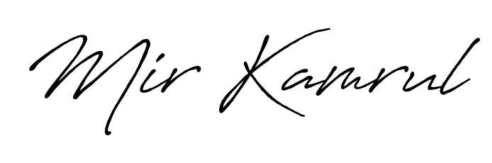 The Antro_Vectra_Bolder signature style provides a bold statement for name Mir Kamrul. Designed for business owners, executives, and leaders. Mir Kamrul signature style 7 images and pictures png