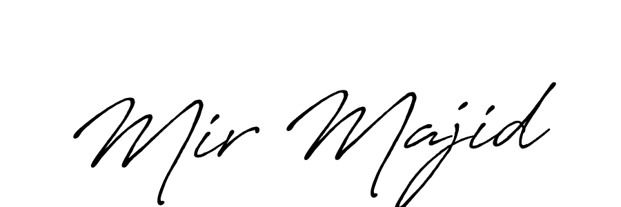 It looks lik you need a new signature style for name Mir Majid. Design unique handwritten (Antro_Vectra_Bolder) signature with our free signature maker in just a few clicks. Mir Majid signature style 7 images and pictures png