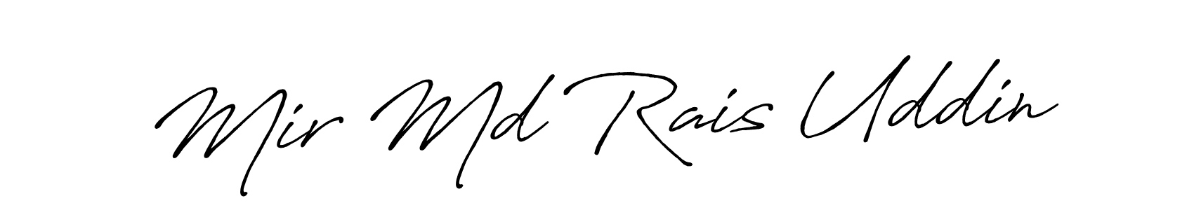 You should practise on your own different ways (Antro_Vectra_Bolder) to write your name (Mir Md Rais Uddin) in signature. don't let someone else do it for you. Mir Md Rais Uddin signature style 7 images and pictures png