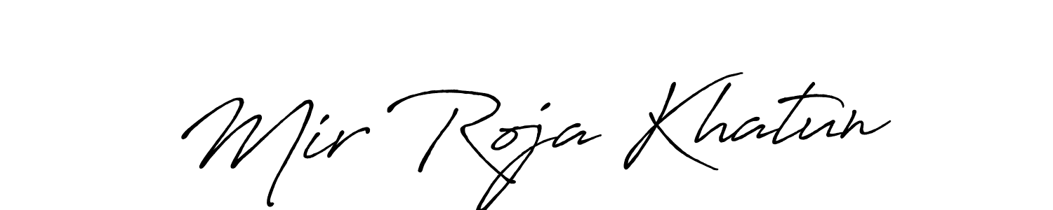 Once you've used our free online signature maker to create your best signature Antro_Vectra_Bolder style, it's time to enjoy all of the benefits that Mir Roja Khatun name signing documents. Mir Roja Khatun signature style 7 images and pictures png