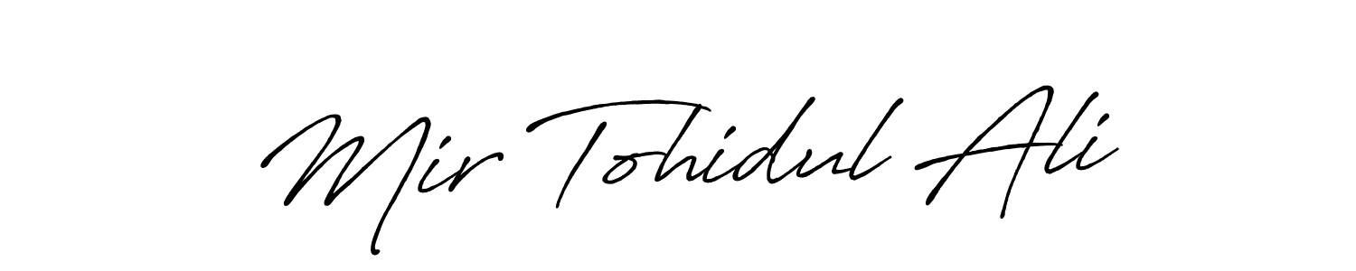 Antro_Vectra_Bolder is a professional signature style that is perfect for those who want to add a touch of class to their signature. It is also a great choice for those who want to make their signature more unique. Get Mir Tohidul Ali name to fancy signature for free. Mir Tohidul Ali signature style 7 images and pictures png