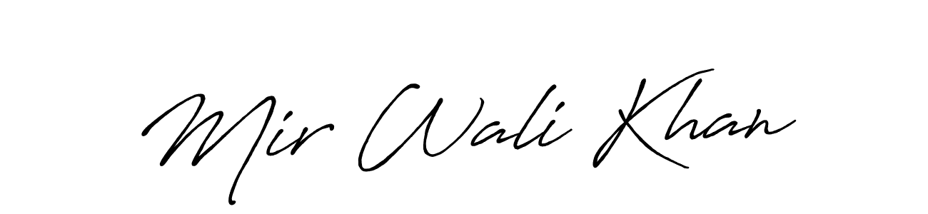 Make a beautiful signature design for name Mir Wali Khan. Use this online signature maker to create a handwritten signature for free. Mir Wali Khan signature style 7 images and pictures png