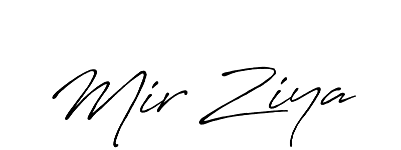 Make a beautiful signature design for name Mir Ziya. Use this online signature maker to create a handwritten signature for free. Mir Ziya signature style 7 images and pictures png