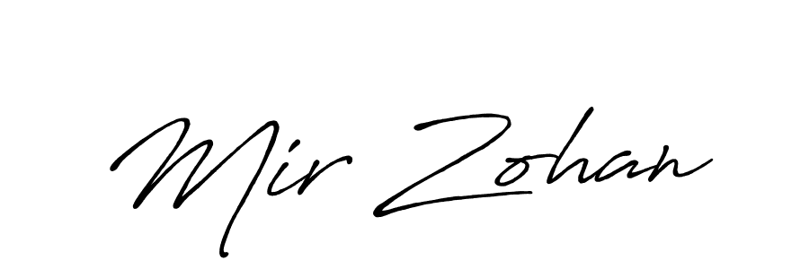 Once you've used our free online signature maker to create your best signature Antro_Vectra_Bolder style, it's time to enjoy all of the benefits that Mir Zohan name signing documents. Mir Zohan signature style 7 images and pictures png