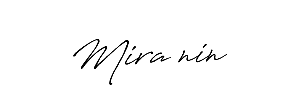 if you are searching for the best signature style for your name Mira‘nin. so please give up your signature search. here we have designed multiple signature styles  using Antro_Vectra_Bolder. Mira‘nin signature style 7 images and pictures png