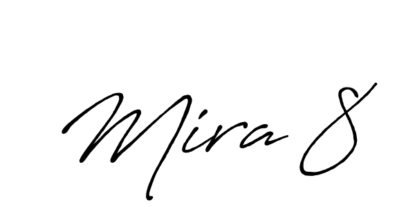 Make a beautiful signature design for name Mira 8. Use this online signature maker to create a handwritten signature for free. Mira 8 signature style 7 images and pictures png