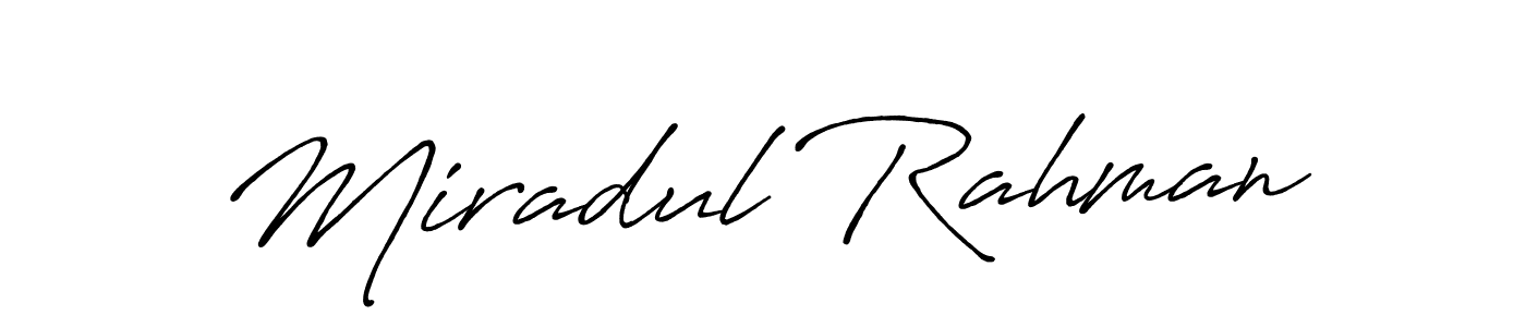 How to Draw Miradul Rahman signature style? Antro_Vectra_Bolder is a latest design signature styles for name Miradul Rahman. Miradul Rahman signature style 7 images and pictures png