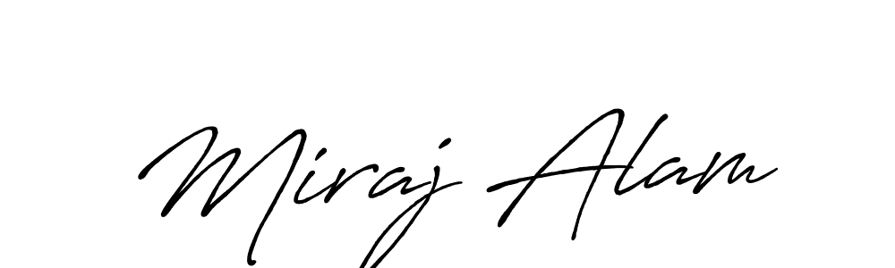 Make a beautiful signature design for name Miraj Alam. Use this online signature maker to create a handwritten signature for free. Miraj Alam signature style 7 images and pictures png