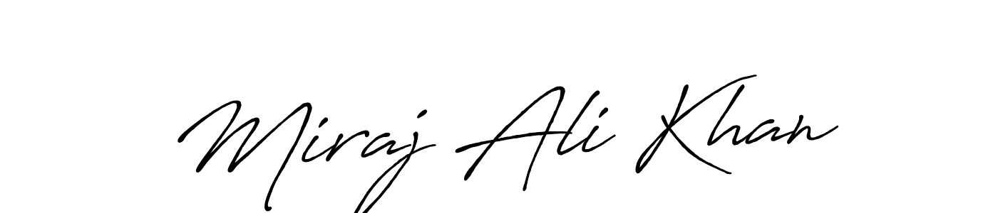 Miraj Ali Khan stylish signature style. Best Handwritten Sign (Antro_Vectra_Bolder) for my name. Handwritten Signature Collection Ideas for my name Miraj Ali Khan. Miraj Ali Khan signature style 7 images and pictures png